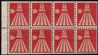 Лист марок США 1968 год "50Star Взлетная полоса", Гашеный