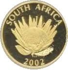 (№2002km279) Монета Южная Африка 2002 год 25 Rand (Футбол)