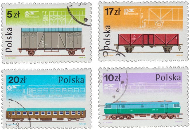 (1985-) Марка Польша &quot;&quot;      III не использовать Θ