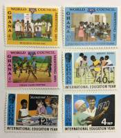 --  Набор марок Гана 6 шт.  Негашеные , III O