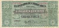 (№1914P-S528c) Банкнота Мексика 1914 год "50 Centavos"