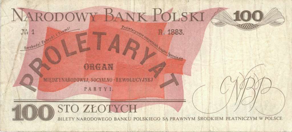 (1988) Банкнота Польша 1988 год 100 злотых &quot;Людвиг Варинский&quot;   VF