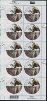 (№2005-1103) Лист марок Исландия 2005 год "Европа СЕПТ гастрономические мини-лист второй", Гашеный