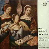Пластинка виниловая , Мадригалы орландо ди-лассо Supraphon 300 мм. (Сост. отл.)