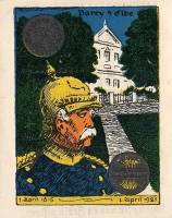 (№1921) Банкнота Германия 1921 год "50 Pfennig"