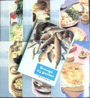 Набор открыток "Блюда из рыбы", 22 шт., 1990г.