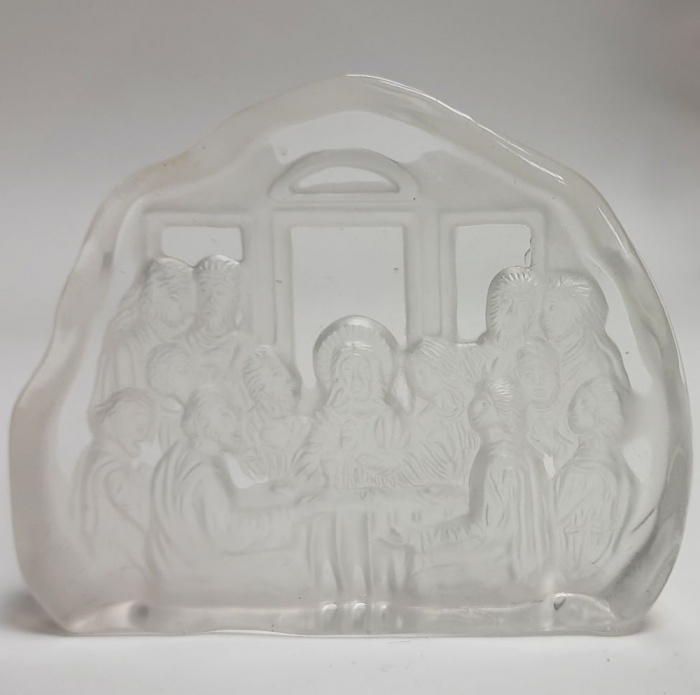 Скульптура &quot;12 апостолов&quot;,стекло, пескоструйная обработка (сост. на фото)