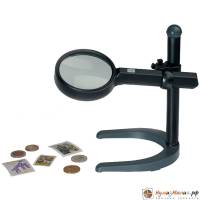 Лупа LU-160 настольная с подставкой, увеличение 2,5. Производство Leuchtturm