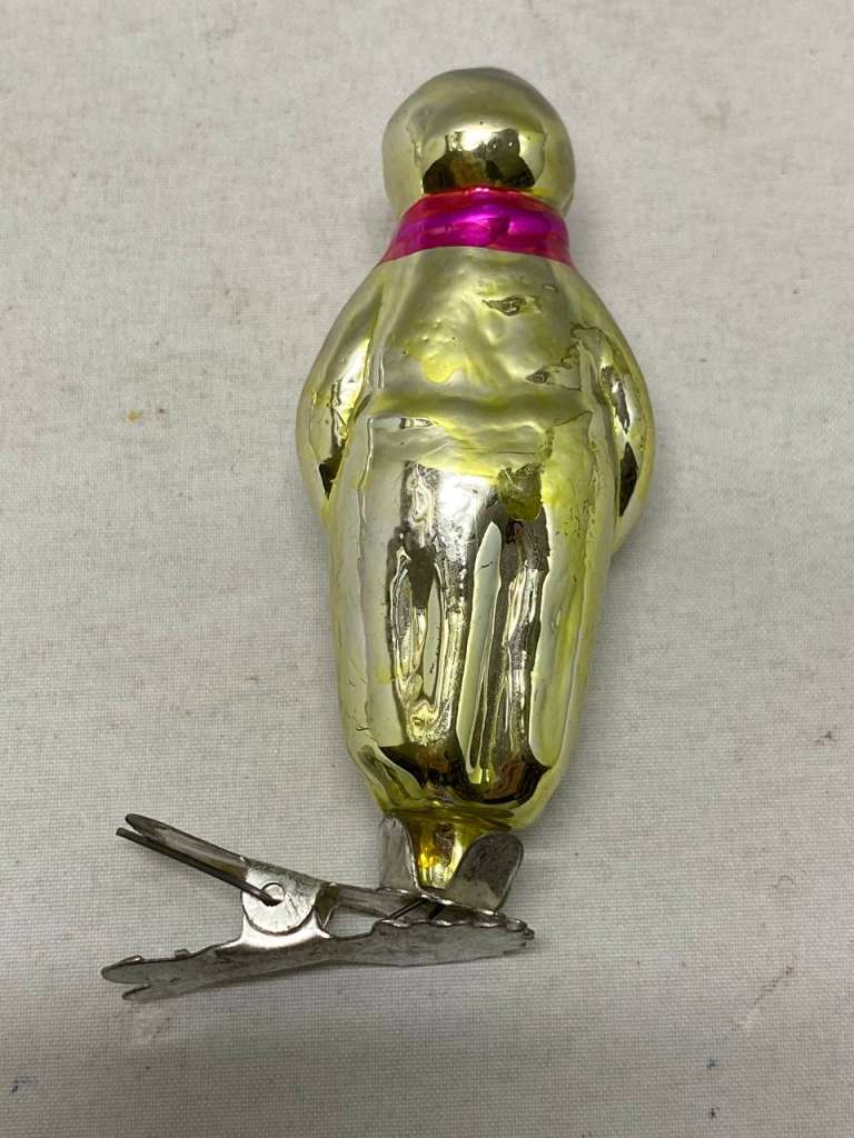 Елочная игрушка мальчик, на прищепке СССР