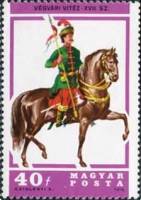 (1978-82) Марка Венгрия "Лансер, 17 век"    Венгерские гусарские мундиры II Θ