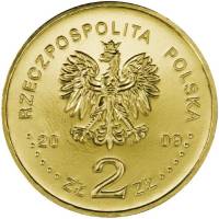 () Монета Польша 2009 год 2  ""   Северное золото  UNC