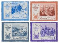 (1962-083-86) Серия марок (4 шт) СССР     Отечественная война 1812 года 150 лет III O