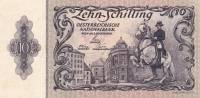 (№1950P-128) Банкнота Австрия 1950 год "10 Schilling"