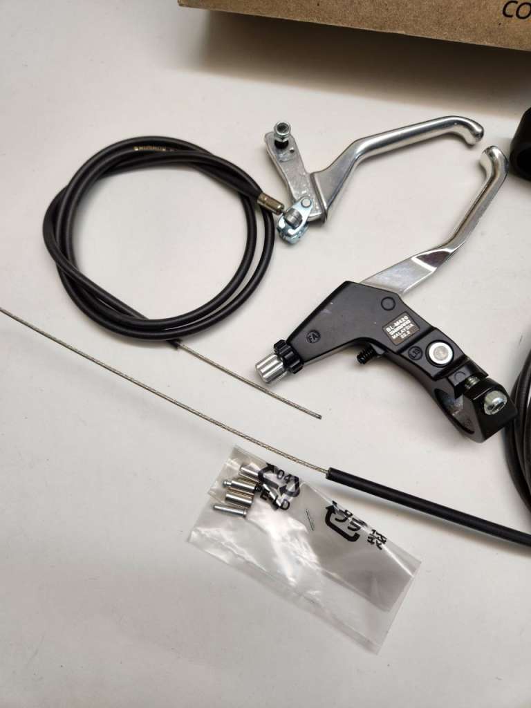 Компоненты велосипедного тормоза Shimano запчасти Тормозная ручка 2 тросика