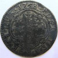 (№1763km81(geneva)) Монета Швейцария 1763 год 3 Soles (Золи)