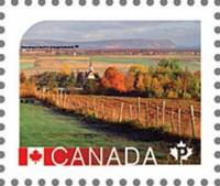 (№2016-3333) Марка из набора Канада 2016 год "Пейзаж Гранд Preacute Новая Шотландия", Гашеная