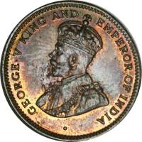 (№1911km12) Монета Маврикий 1911 год 1 Cent