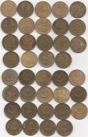 1928-57, 3 коп, 19 шт Набор монет СССР 1928 30-32 36-40 43 46 49 50 52-57   VF