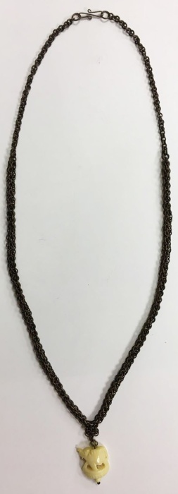 Колье, металл, слоновая кость (сост. на фото)