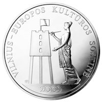 () Монета Литва 2009 год 50 лит ""   AU