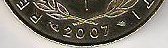 (№1977km24) Монета Джибути 1977 год 20 Francs