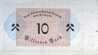 (№1923) Банкнота Германия 1923 год "10,000,000 Mark"