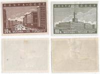 1939-01 06 Серия Набор марок 2 шт СССР  Реконструкция Москвы II O