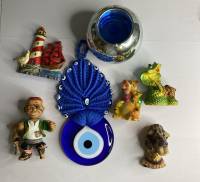 Статуэтки 7 предметов, подсвечник, магнит, подвеска