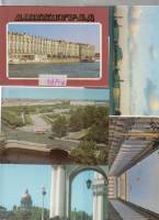 Набор открыток, "Ленинград", 10 шт, 1988г.