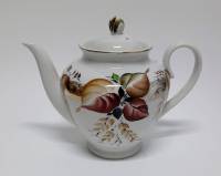 Чайник заварочный, фарфор, клеймо ЛФЗ, СССР (сост. на фото)