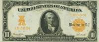 (№1907P-271a.8) Банкнота США 1907 год "10 Dollars" (Подписи: Teehee  Burke)