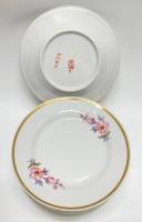 Тарелки десертные цветы, Рига, СССР, 11 шт