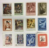 --  Набор марок Аргентина 12 шт.  Негашеные , III O