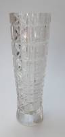 Ваза, хрусталь, высота 21,5 см., д-8 см. (сост. на фото)