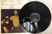 Пластинка виниловая , Канцоны и сонаты ETERNA 300 мм. (сост. на фото)