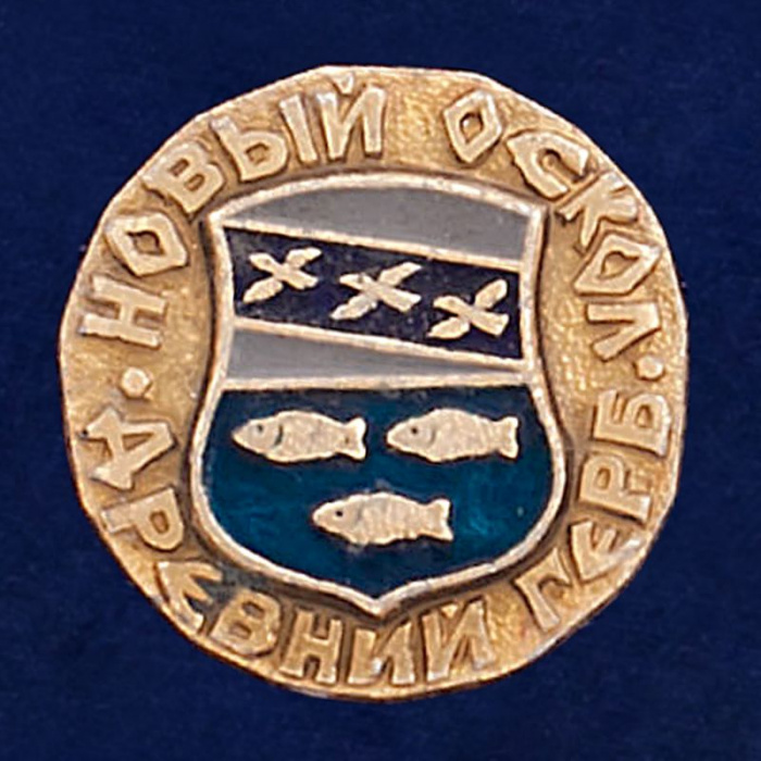 29411\131966 Значок &quot;Новый Оскол&quot;