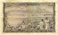(№1967P-4b) Банкнота Кения 1967 год "50 Shillings"