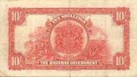 (№1930P-6) Банкнота Багамские острова 1930 год "10 Shillings"