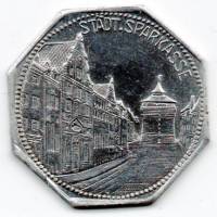 () Монета Германия (Веймар) 1919 год 20  ""   Алюминий  UNC