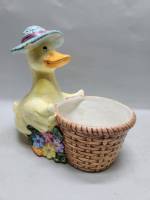 Поттер цветочный горшок Гусь Утка керамика