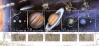 (1992-066a) Лист (5 м + 5 куп, 2х5) Северная Корея "Солнечная система"   Планеты III Θ