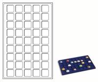 Планшет TAB CHAMP BL на 45 пивных крышек. Упаковка (2 шт.) Leuchtturm, #317701