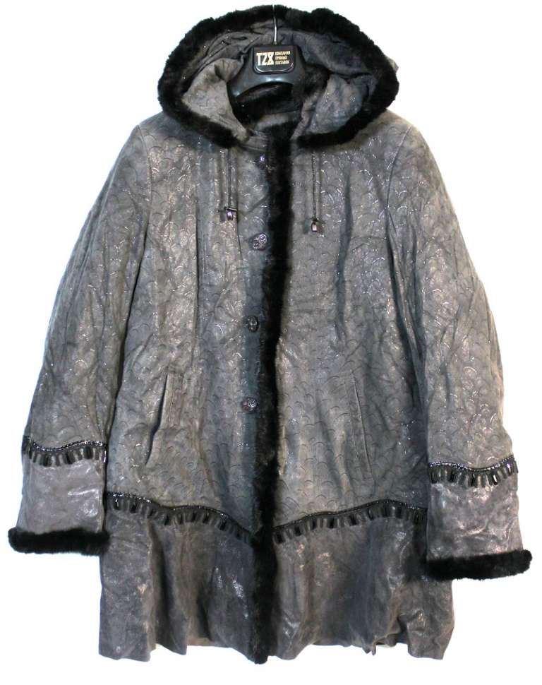 Пальто Bilugi, женское, замша, р-р - 3XL, новое, с биркой, Германия