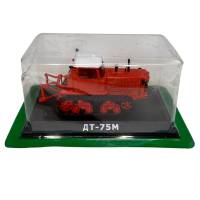 Тракторы история люди машины модель ДТ 75М в коробке-блистере без журнала