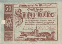 (№1920) Банкнота Австрия 1920 год "50 Heller"