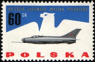 (1963-063) Марка Польша &quot;Солдаты&quot; , II O