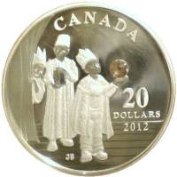 () Монета Канада 2012 год 20 долларов ""   PROOF