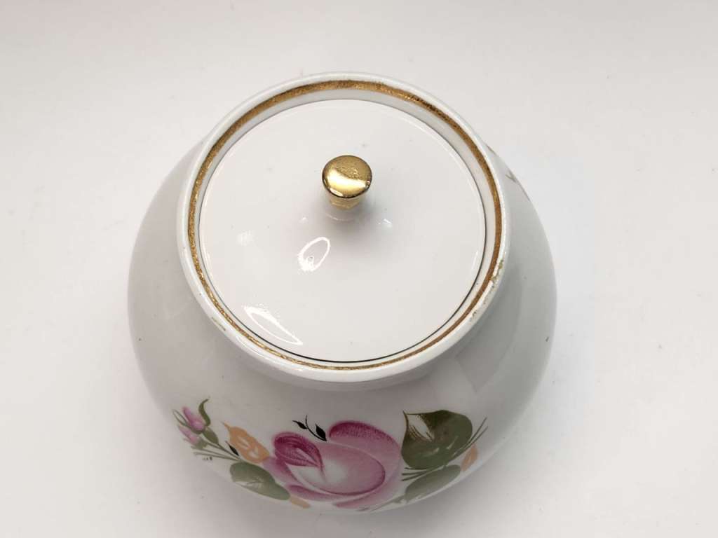 Сахарница Роза Песочное СССР 