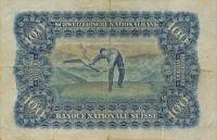(№1924P-35a.1) Банкнота Швейцария 1924 год "100 Franken/Francs/Franchi" (Подписи: Usteri  Bachmann  
