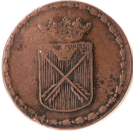 (№1790km535) Монета Швеция 1790 год 6 Ouml;re